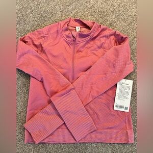 Lululemon Rest Less Cropped 1/2 zip